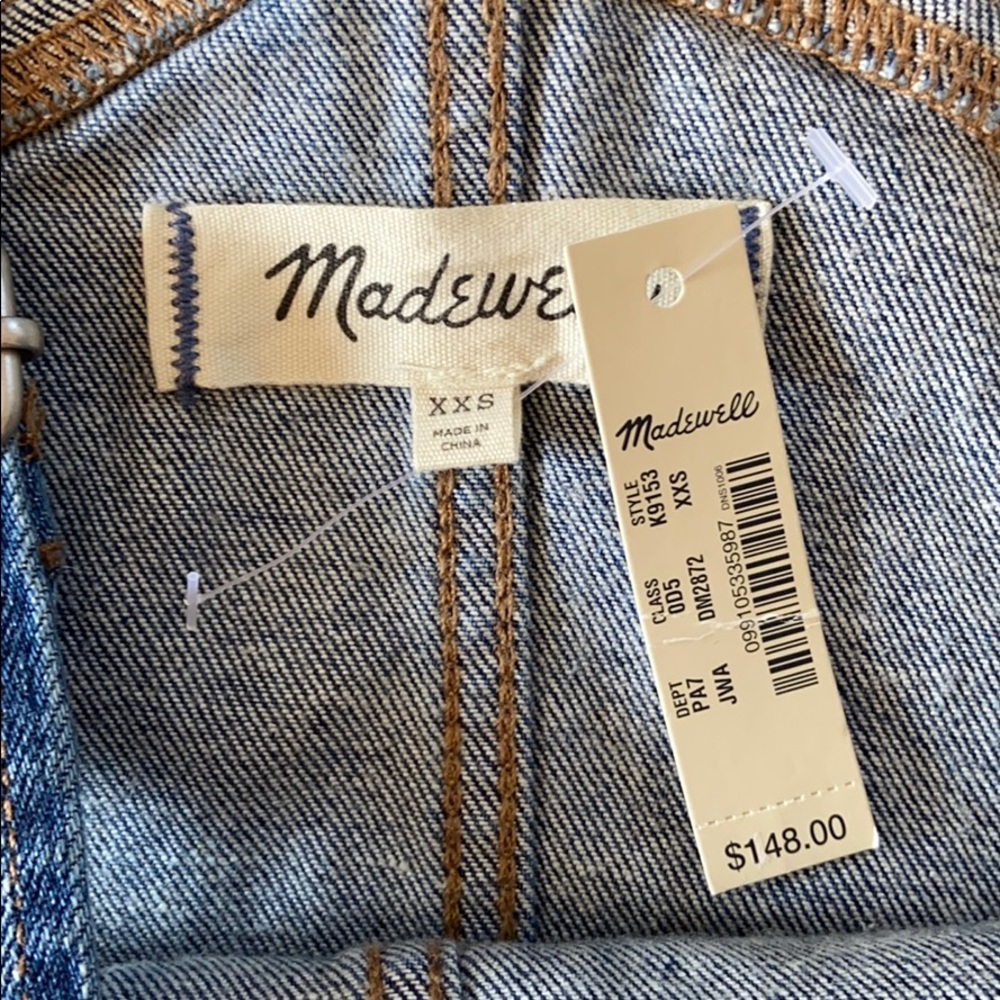 Madewell Skinny Overalls in Jansing Wash - Picture 10 of 16